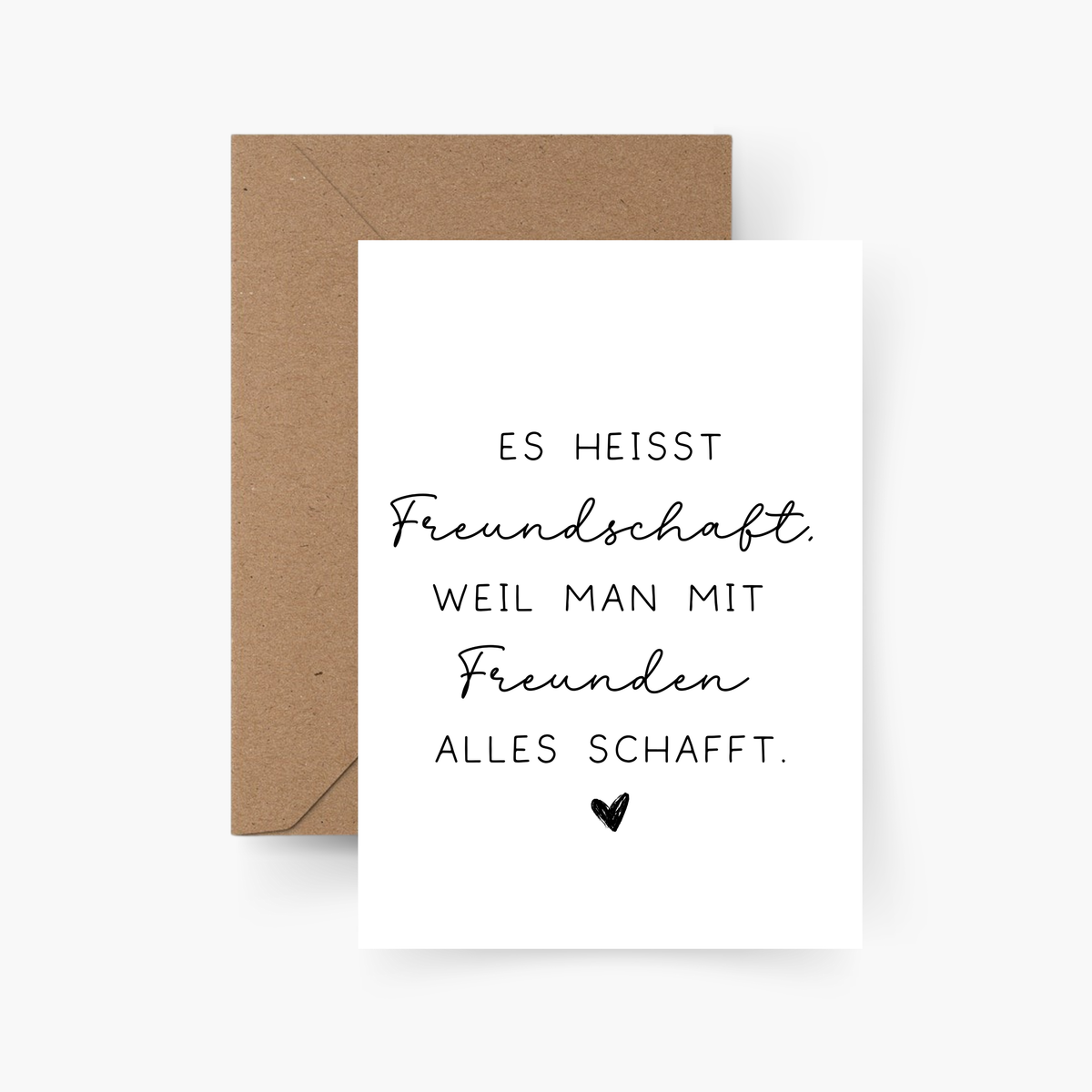 Freundschaftskarte | Postkarte A6