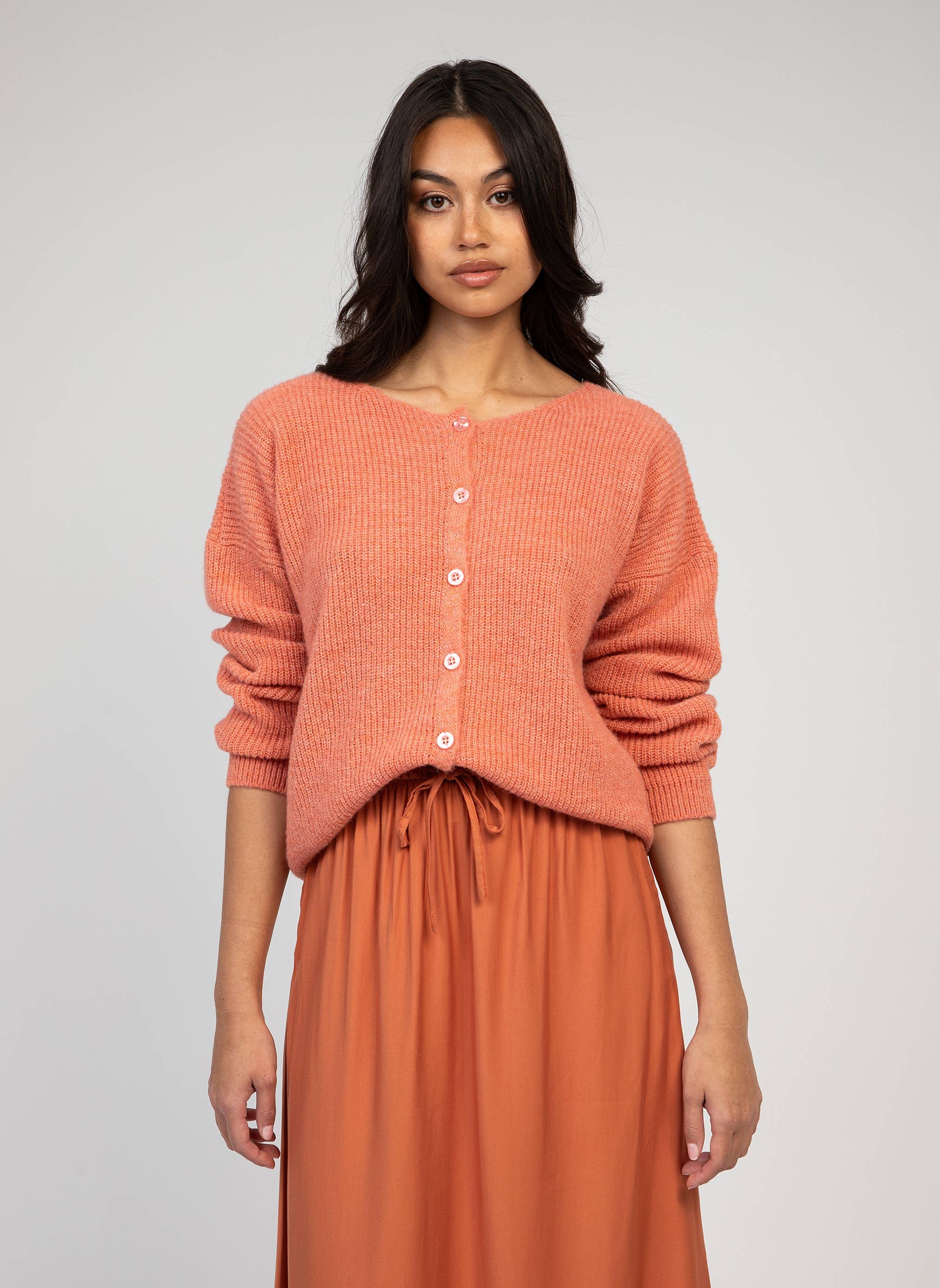 Cardigan LARAMIM rosa - Strickjacke