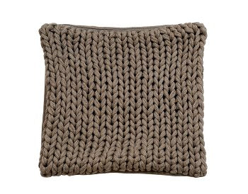 Kissenhülle Inkar Schlamm 45x45 ohne Inlet