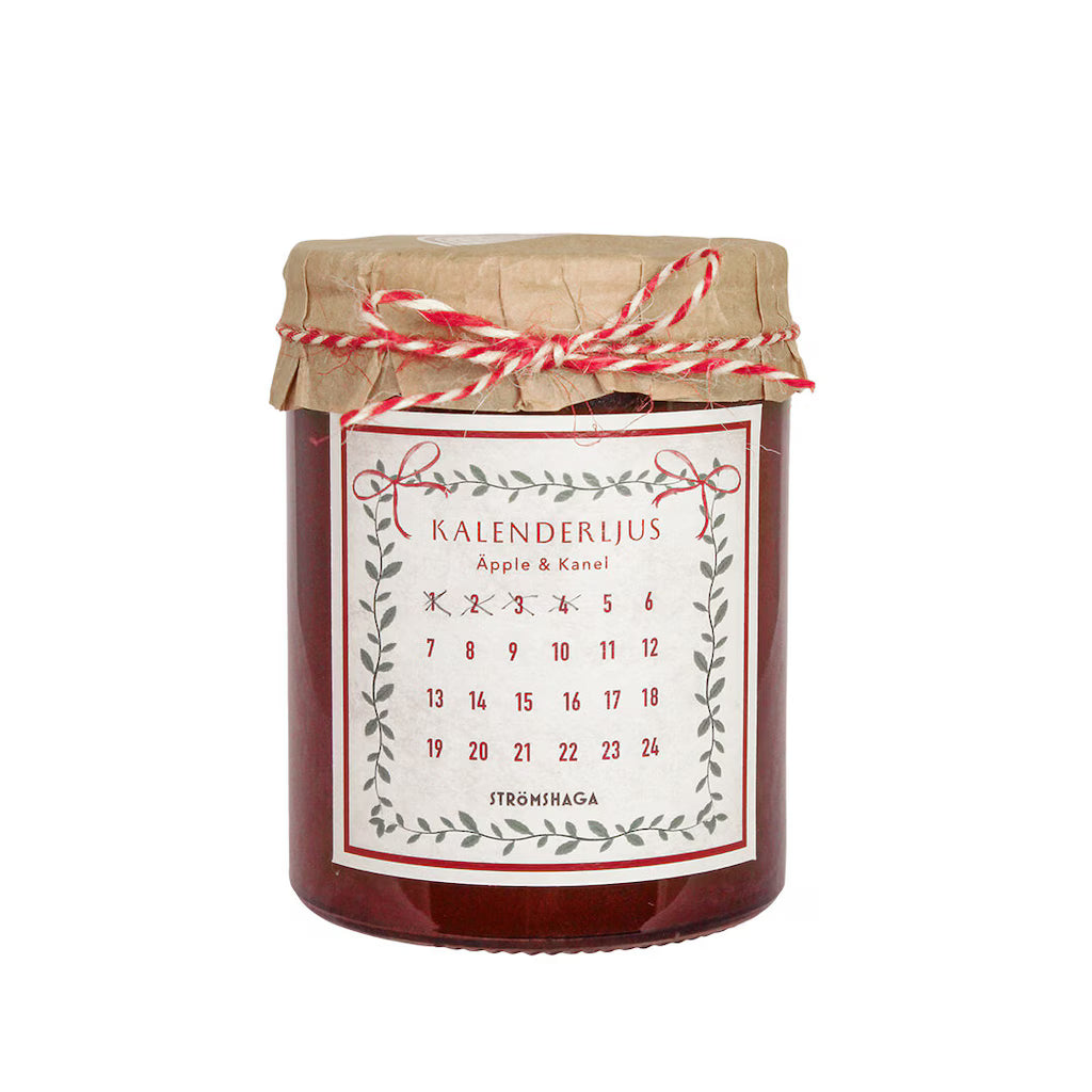 Kalender Kerze Apple & Cinnamon
