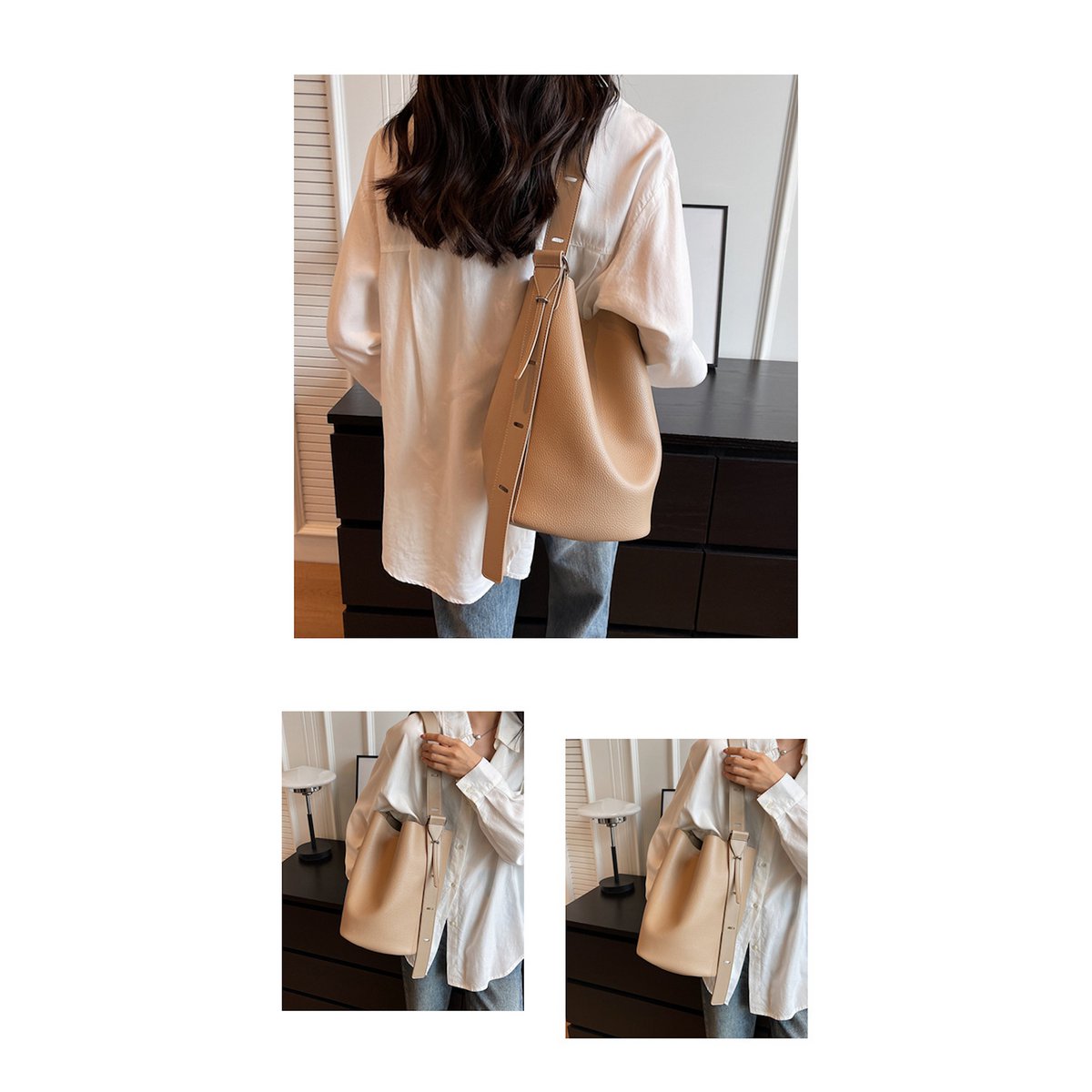 Schulter Tasche Lederimitat AnBeck
