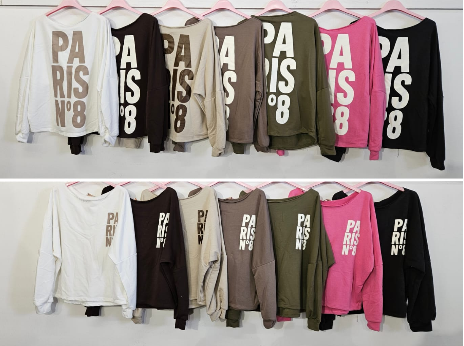 Paris No8 Sweatshirt