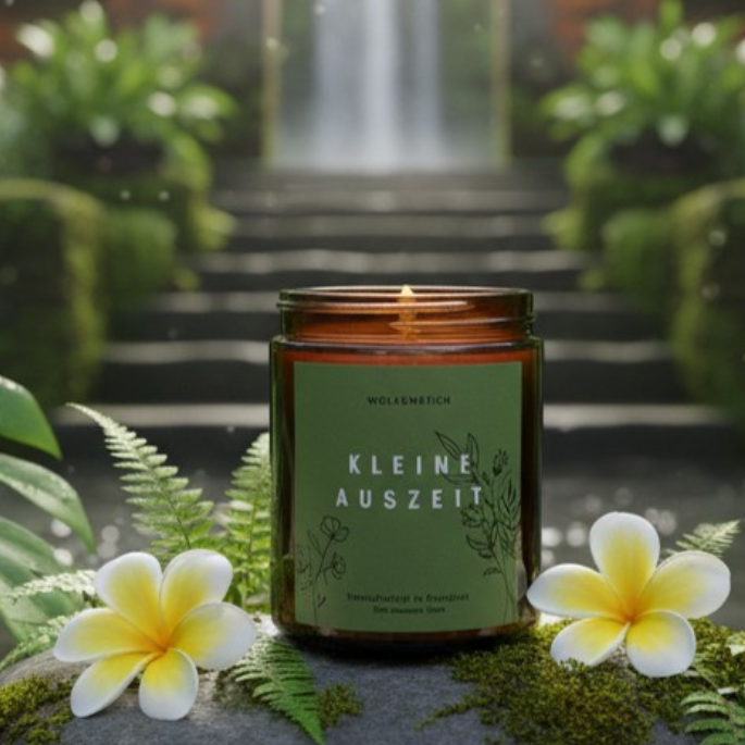 Kleine Auszeit | Spa | Duftkerze, Sojawachs