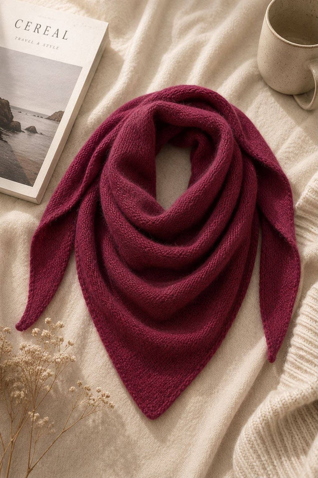 Strickschal Kragen Herbst