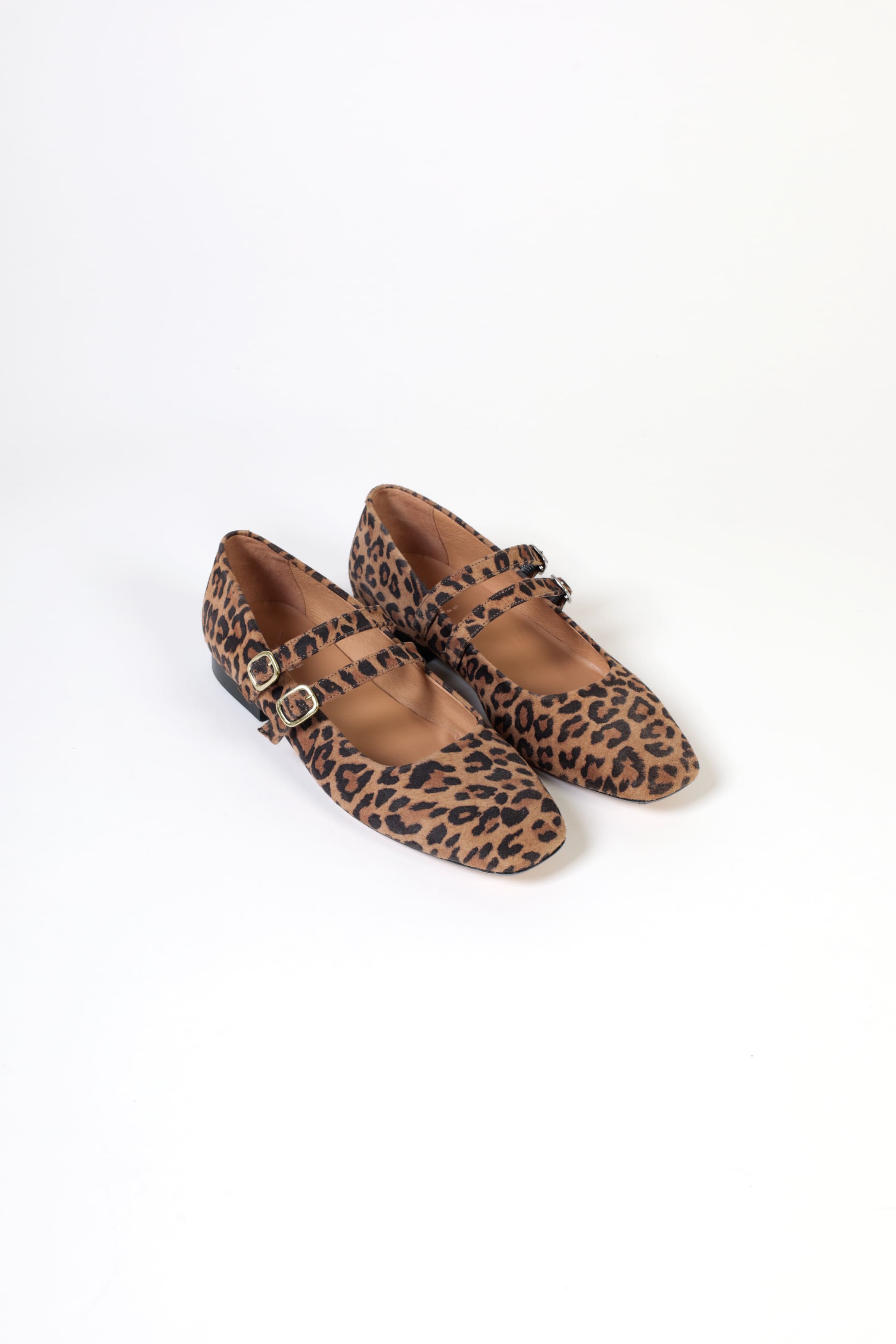 CANDY LEOPARD - Doppelte Riemen Mary Jane