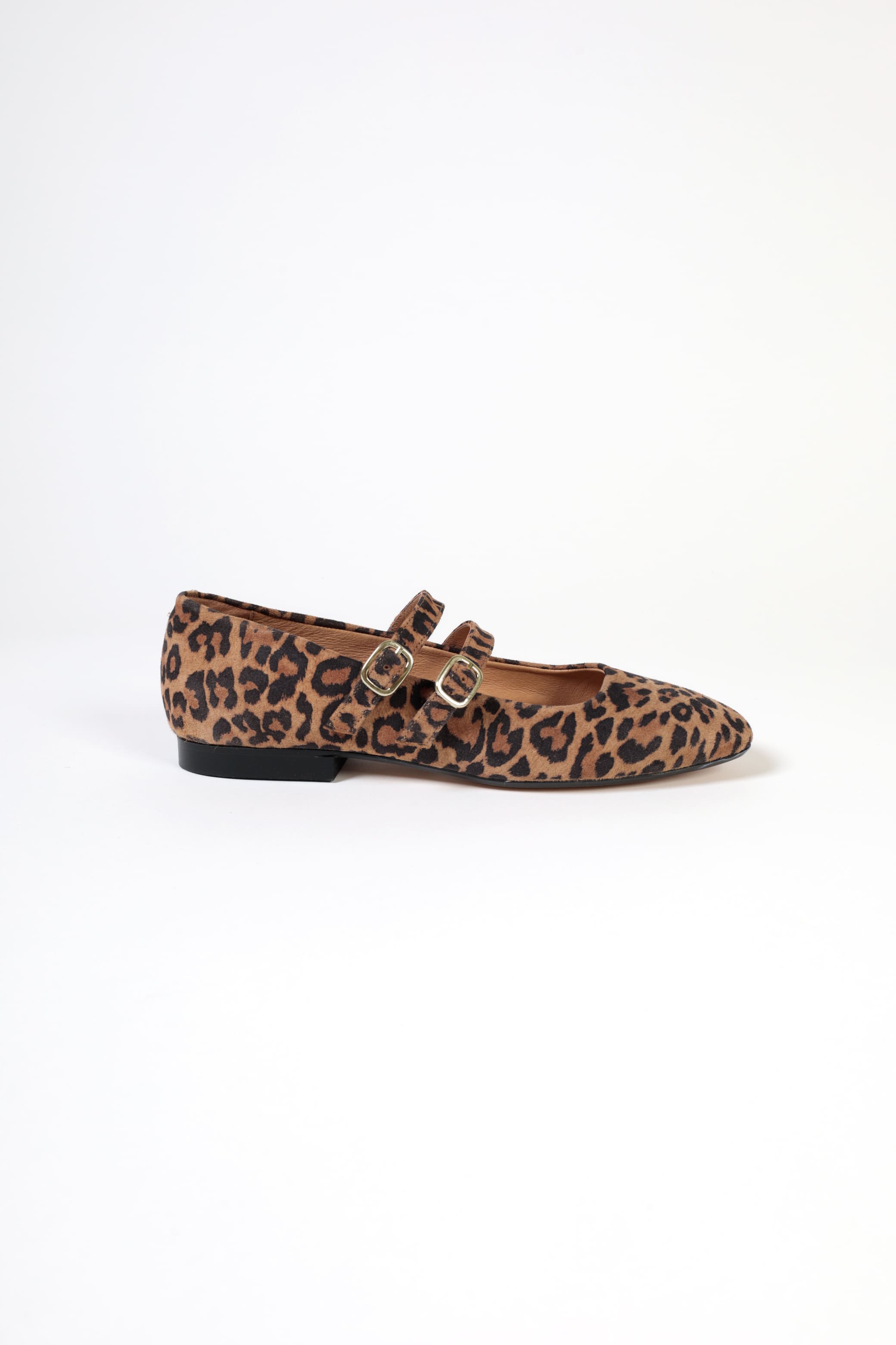 CANDY LEOPARD - Doppelte Riemen Mary Jane