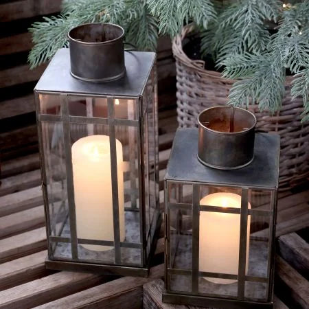 Laterne Messing Chic Antique