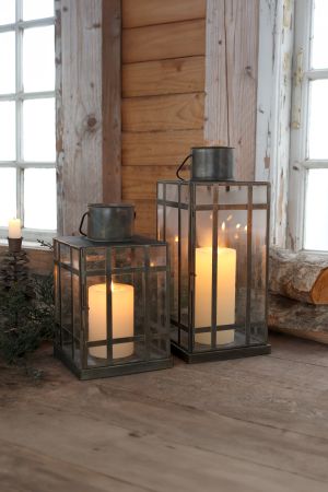 Laterne Messing Chic Antique