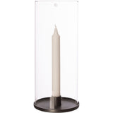 Kerzenhalter Laterne Glas Metall von Ernst