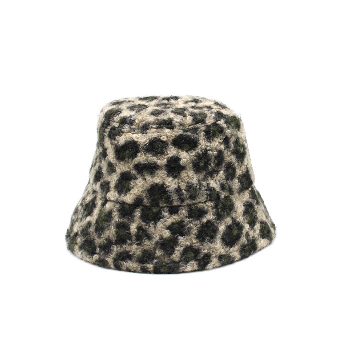 Hut mit Leopardenmuster