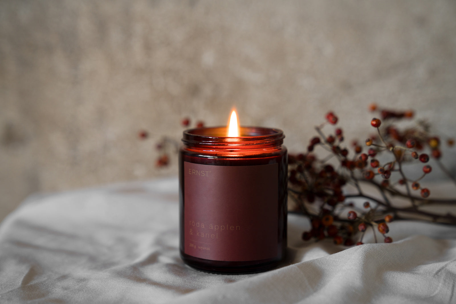 Duftkerze "Apfel & Zimt"