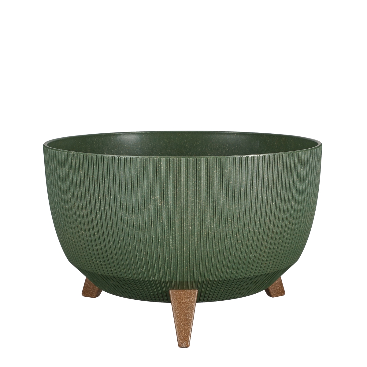 Blumentopf Doppio H20,5 x Ø40 cm – recycelter Kunststoff