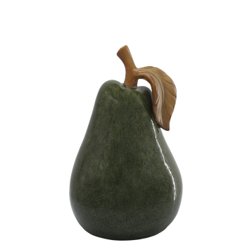 Birne für Deko aus Keramik H13,5/D9 cm Chick Antique