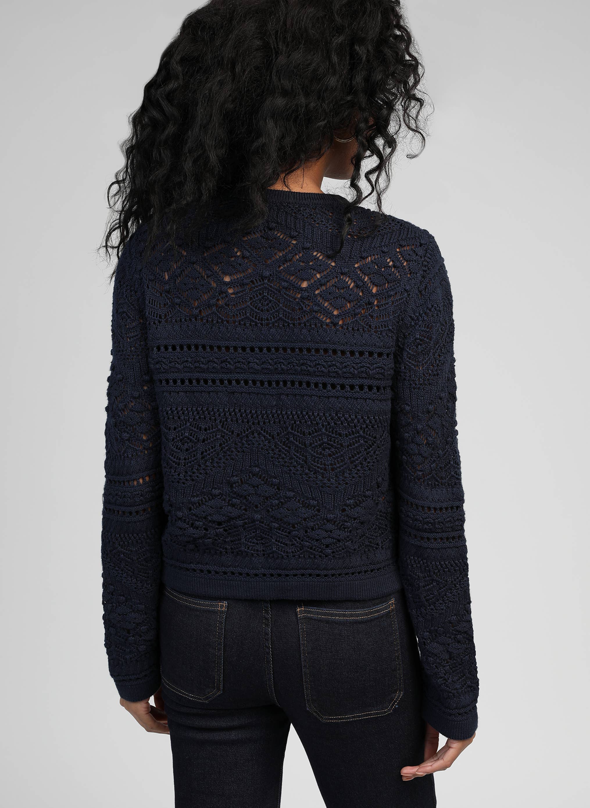 Cardigan VEFITI marineblau Strickjacke