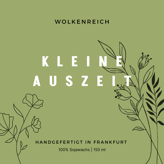 Kleine Auszeit | Spa | Duftkerze, Sojawachs