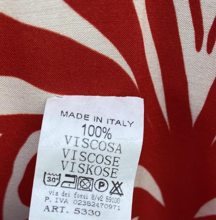 Kleid mit floralem muster Viskose