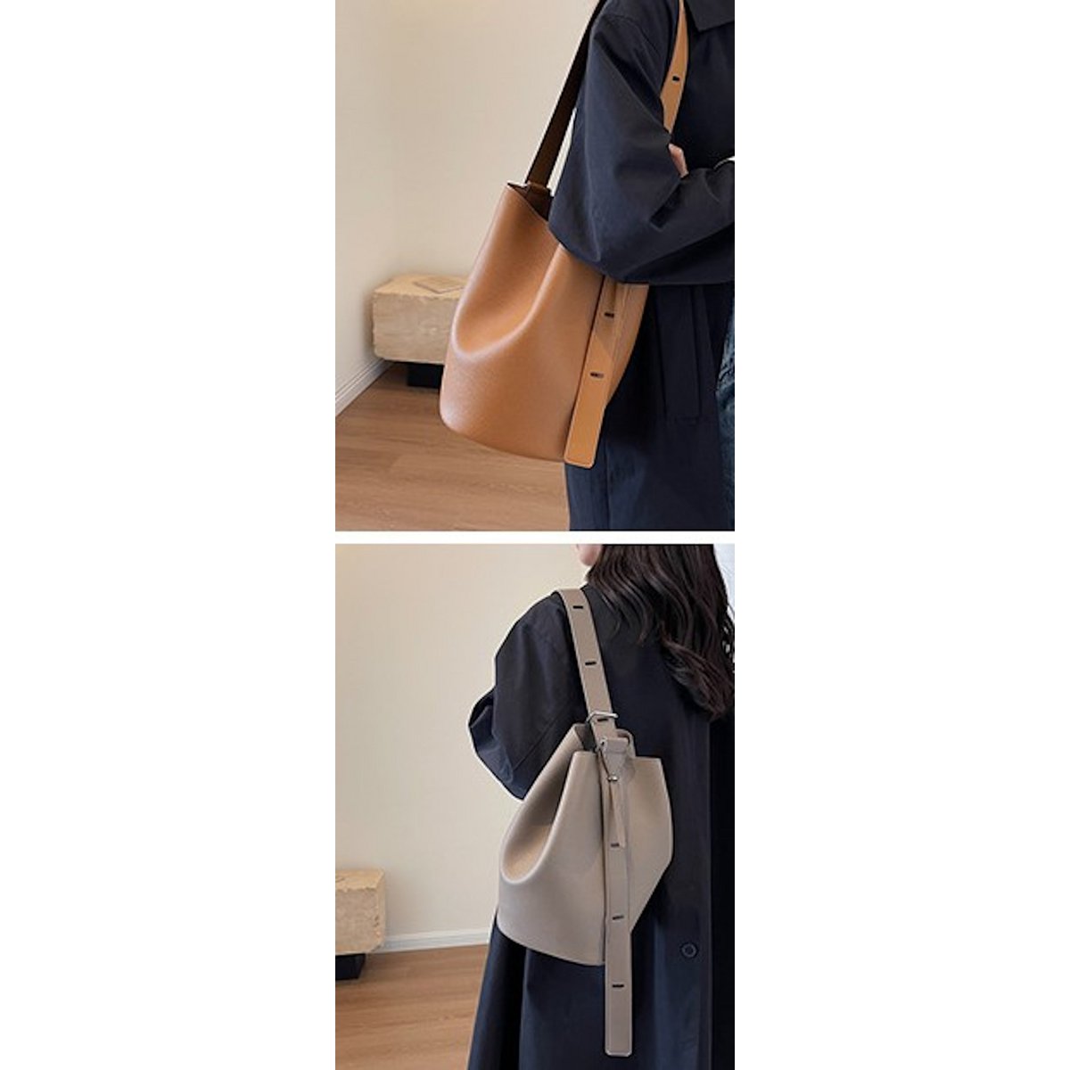 Schulter Tasche Lederimitat AnBeck