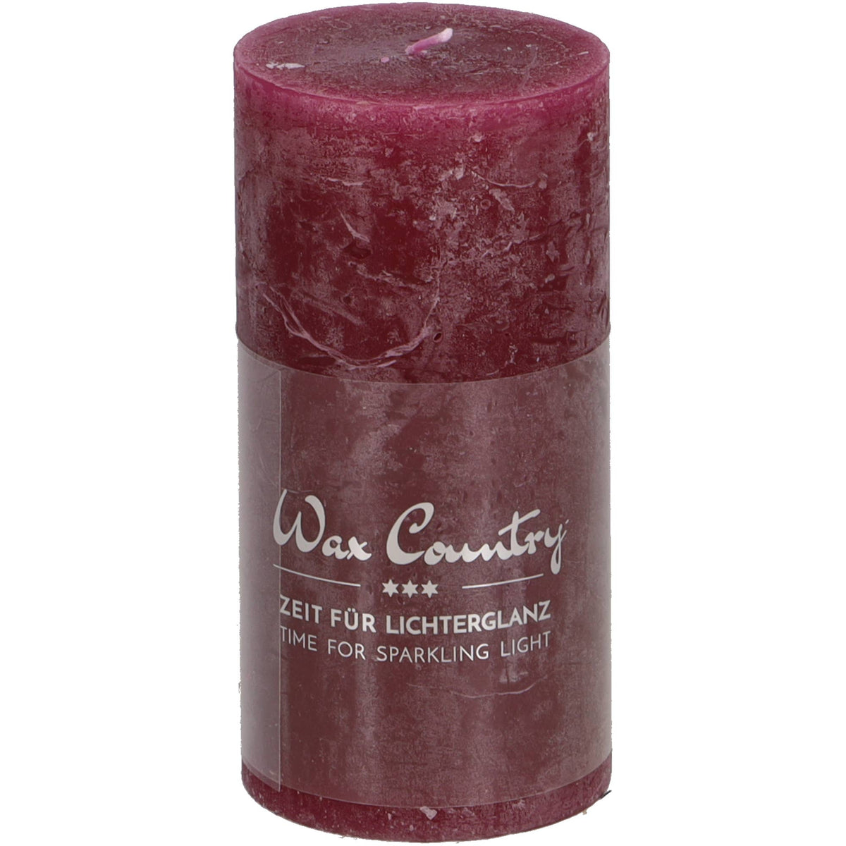 Stumpenkerze Wax Country, H/D 120/60 mm, Durchgefärbt, #9