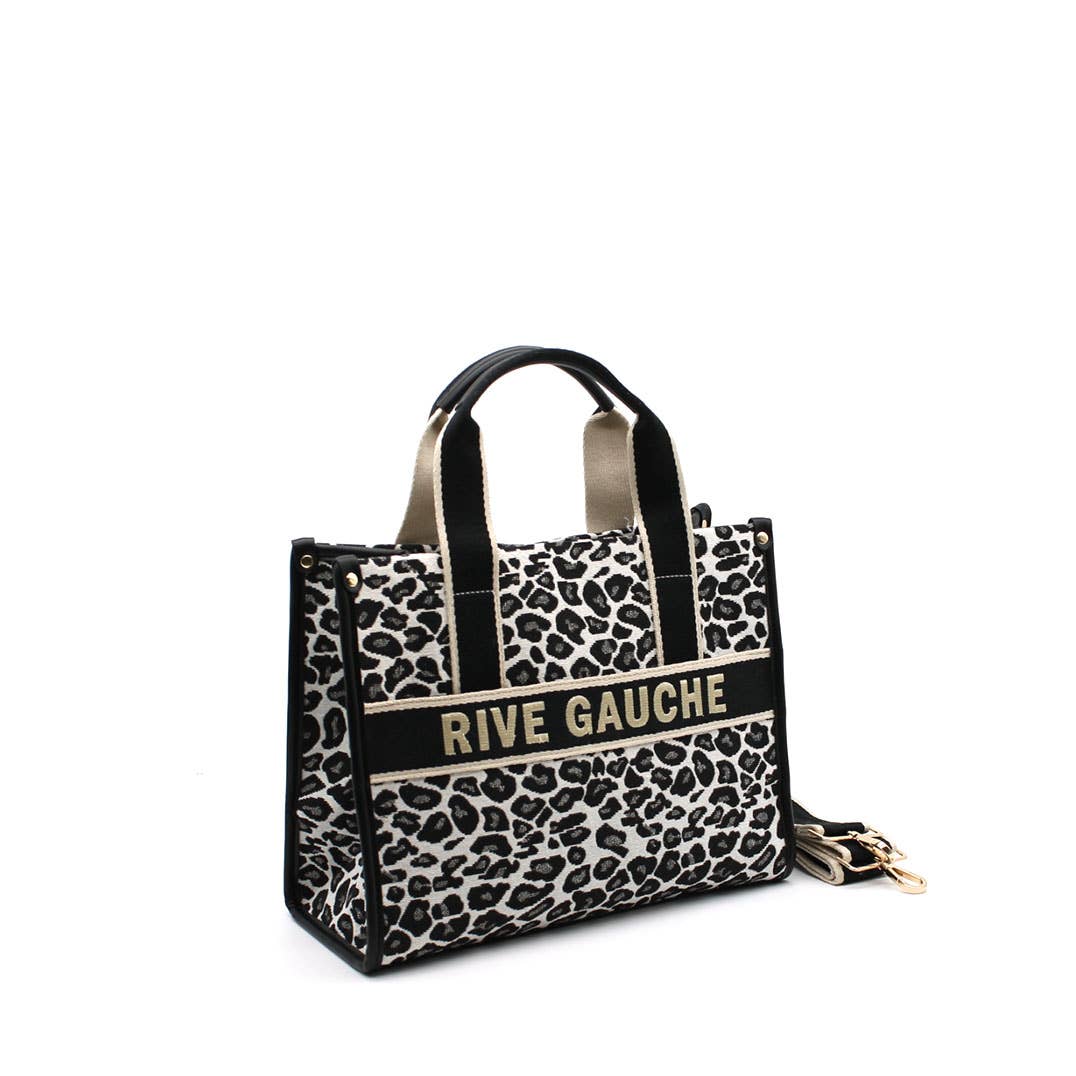 Handtasche LEOPARD Leopard aus Canvas
