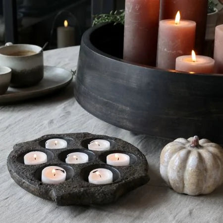 Grimaud Teelichthalter Chic Antique aus Stein