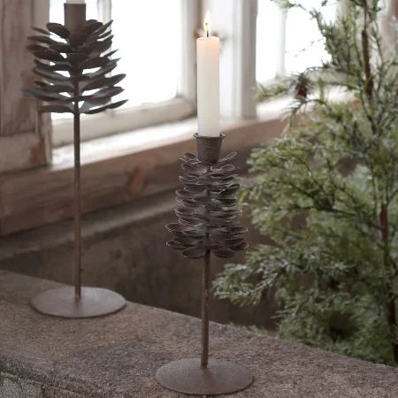 Kerzenständer Zapfen Chic Antique