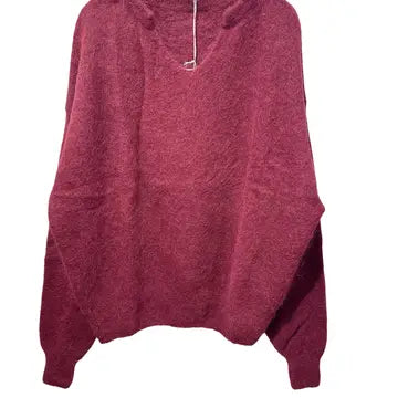 V-Ausschnitt Pullover Baby Alpaka