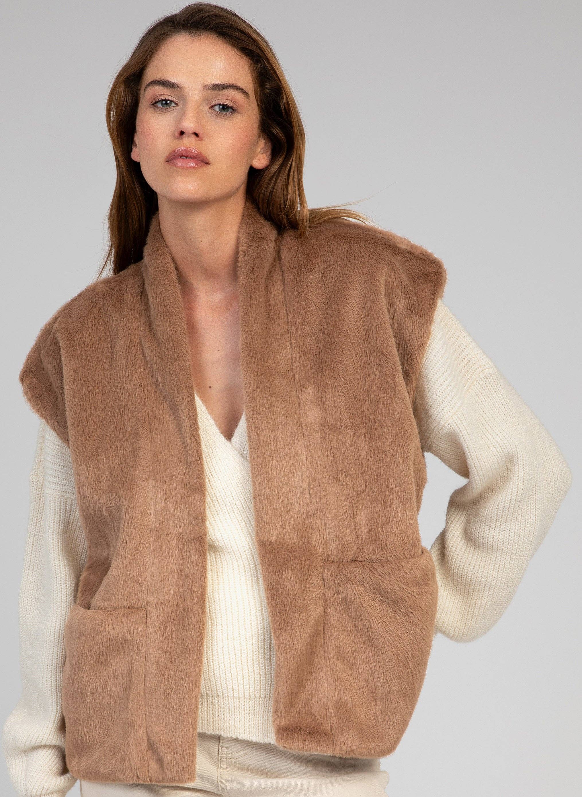 HEKATE JACKE taupe