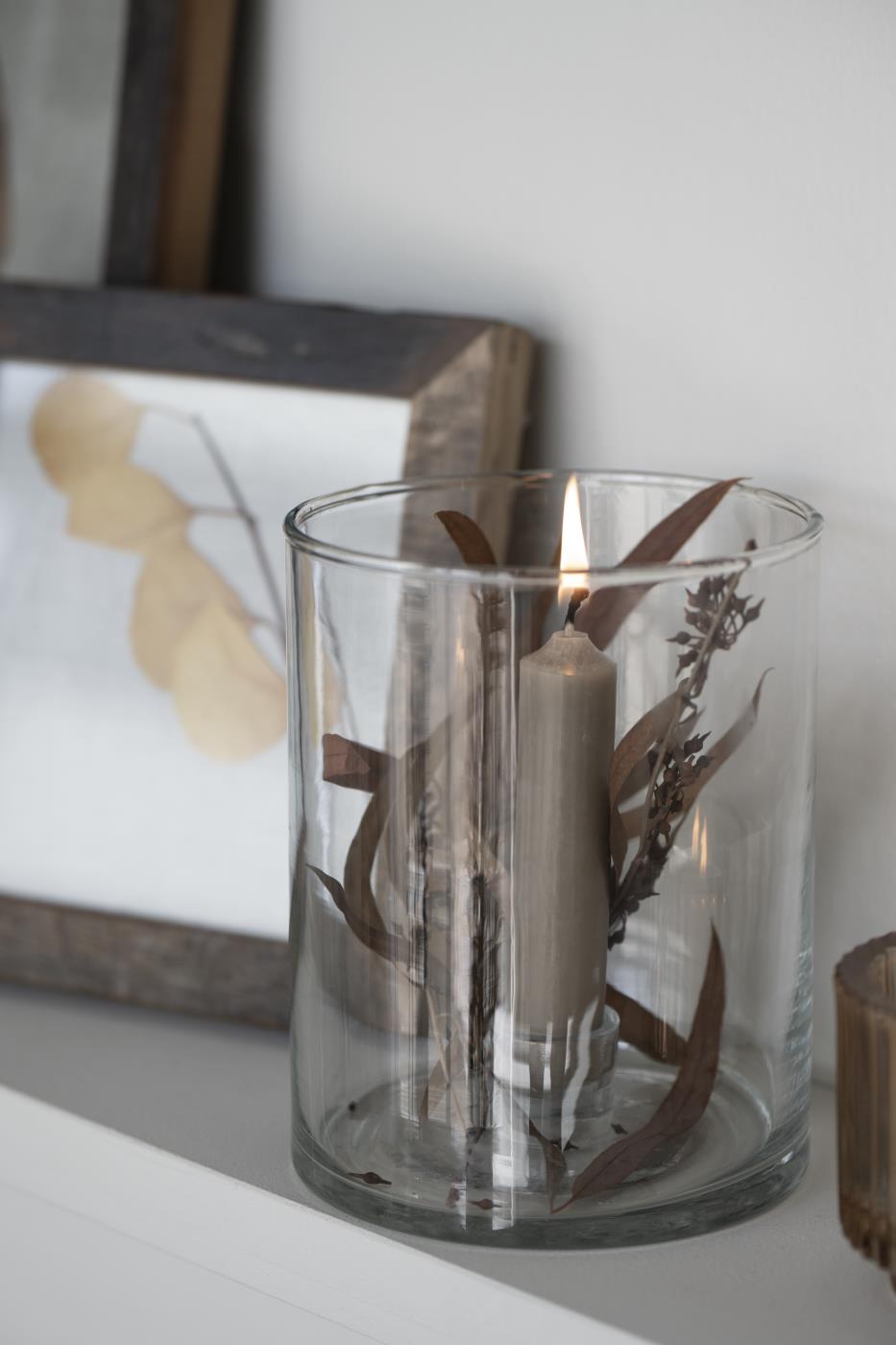 Kerzenhalter Glas für Stabkerze von Ib Laursen