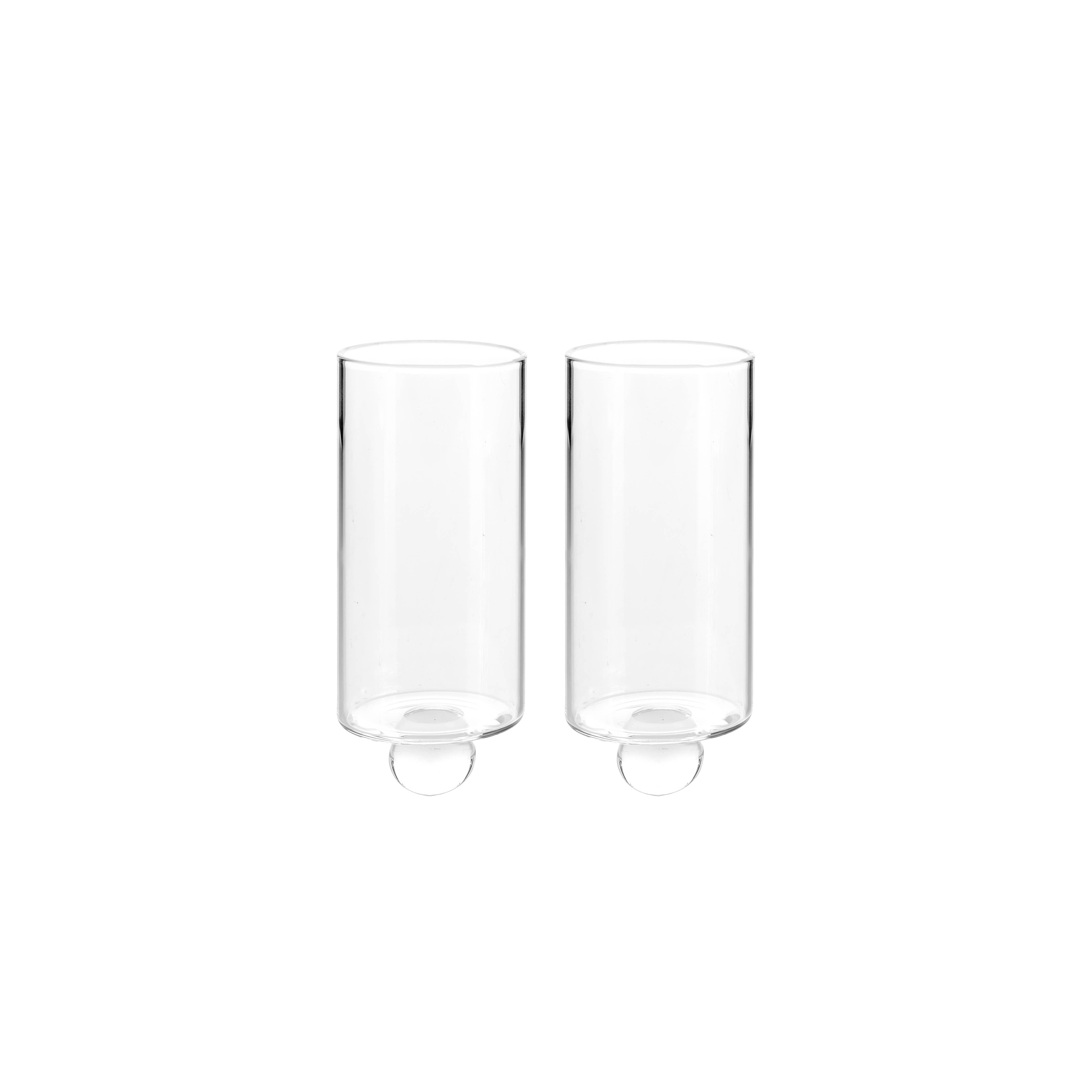 Mini-Vasen für Stumpastaken-Kerzenhalter 2er-Pack