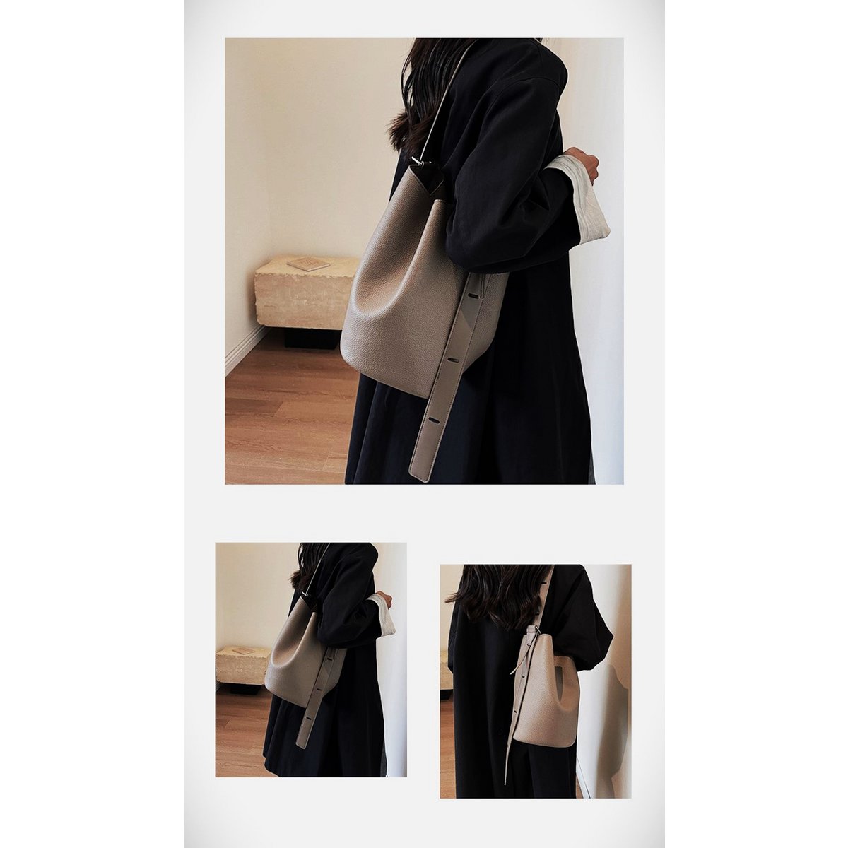 Schulter Tasche Lederimitat AnBeck