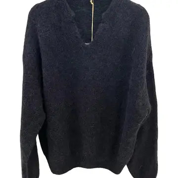 V-Ausschnitt Pullover Baby Alpaka