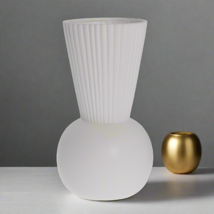 Anine Vase weiß von Lene Bjerre
