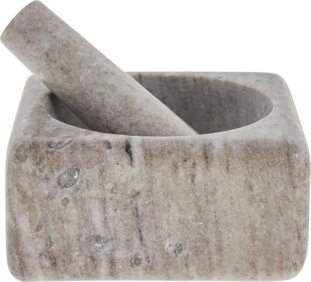 Lene Bjerre Elina Mörser 12,5x12,5 cm, Dunkler Sand