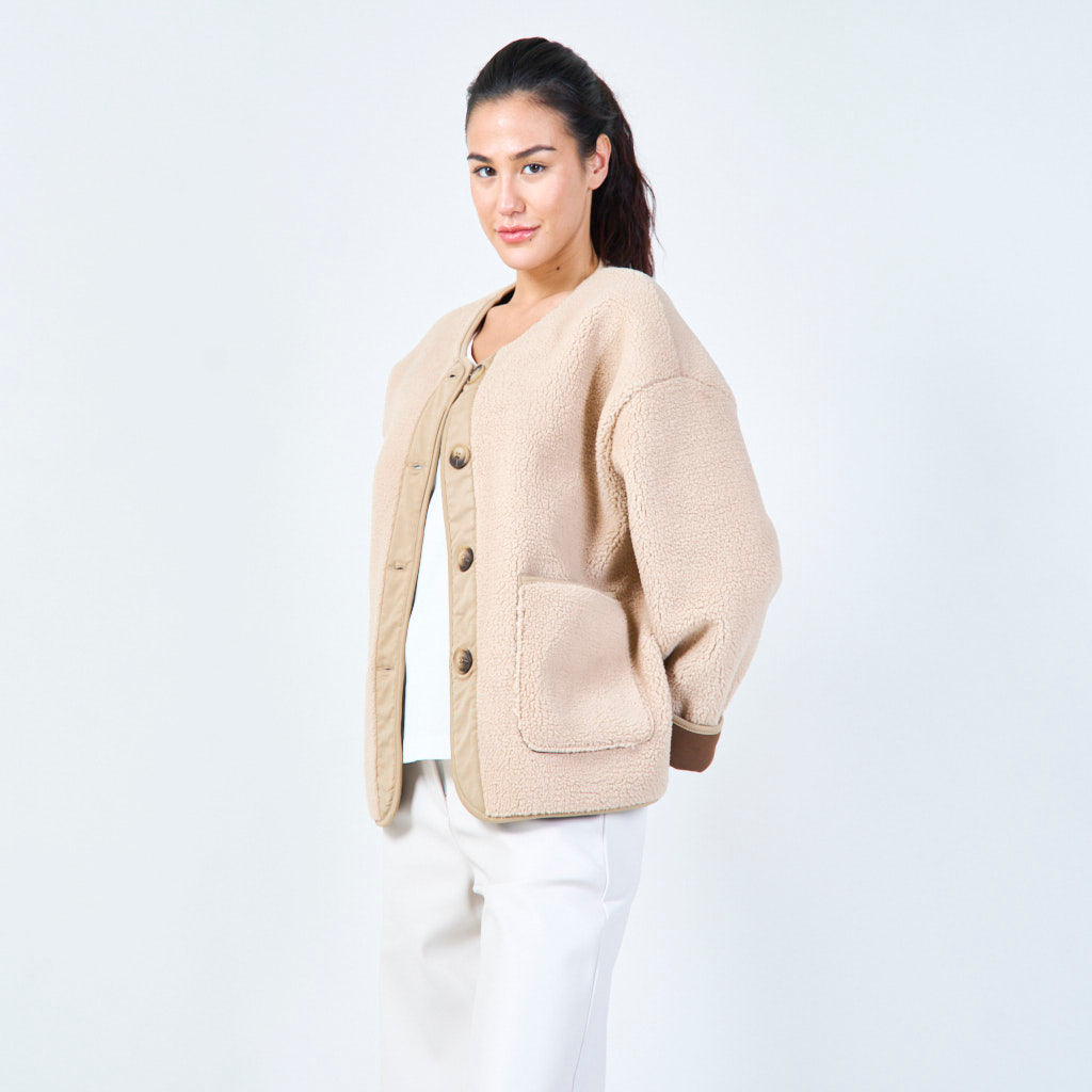Fleece Jacke