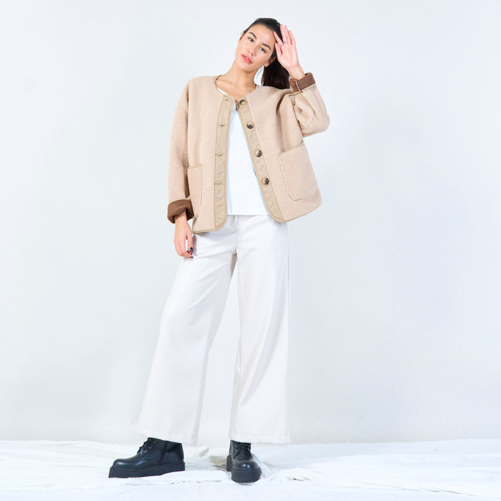 Fleece Jacke