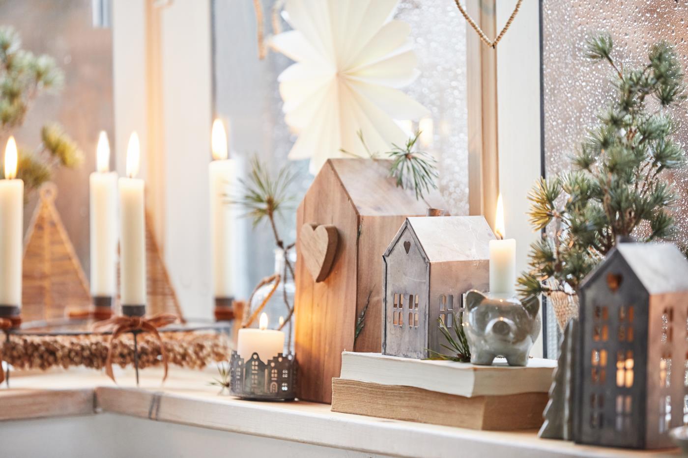 Haus für Teelicht aus Metall von Ib Laursen