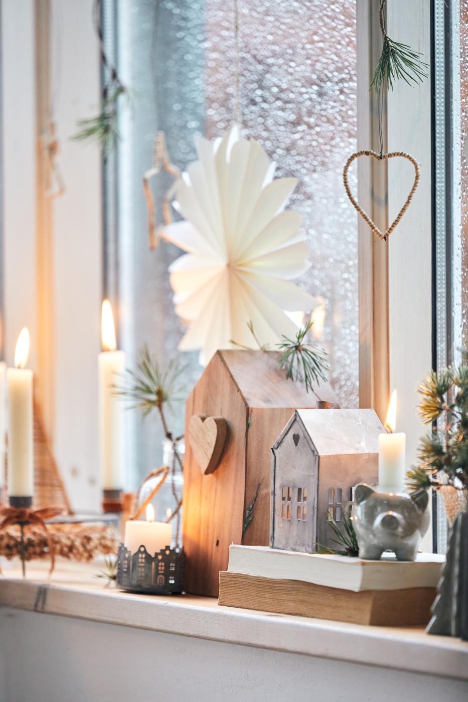 Haus für Teelicht aus Metall von Ib Laursen