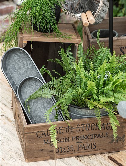 Tablett von Ib Laursen Zink