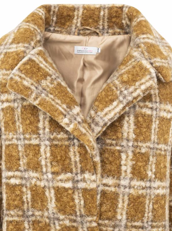 Mantel oversize Karos Zwillingsherz
