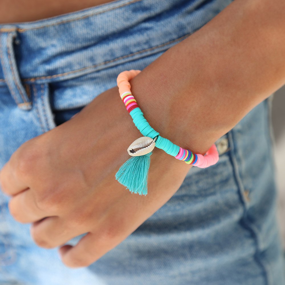 Armband Azur mit Muschel