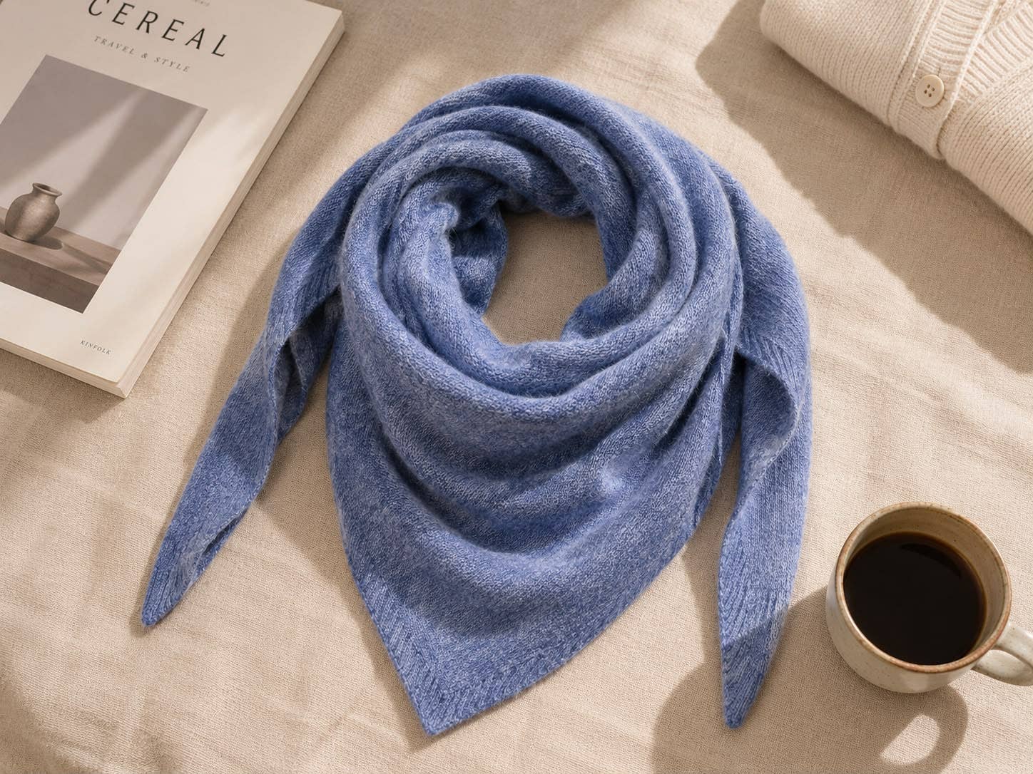 Strickschal Kragen Herbst