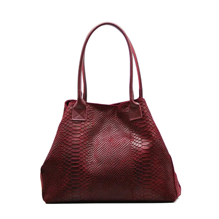 Kroko Shopper Tasche LOLA