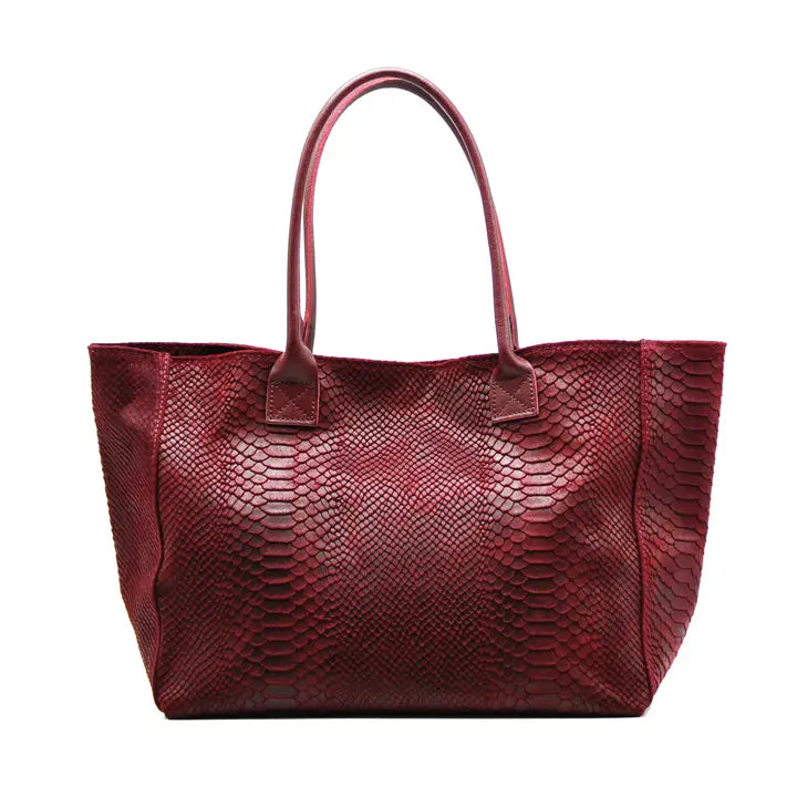 Kroko Shopper Tasche LOLA