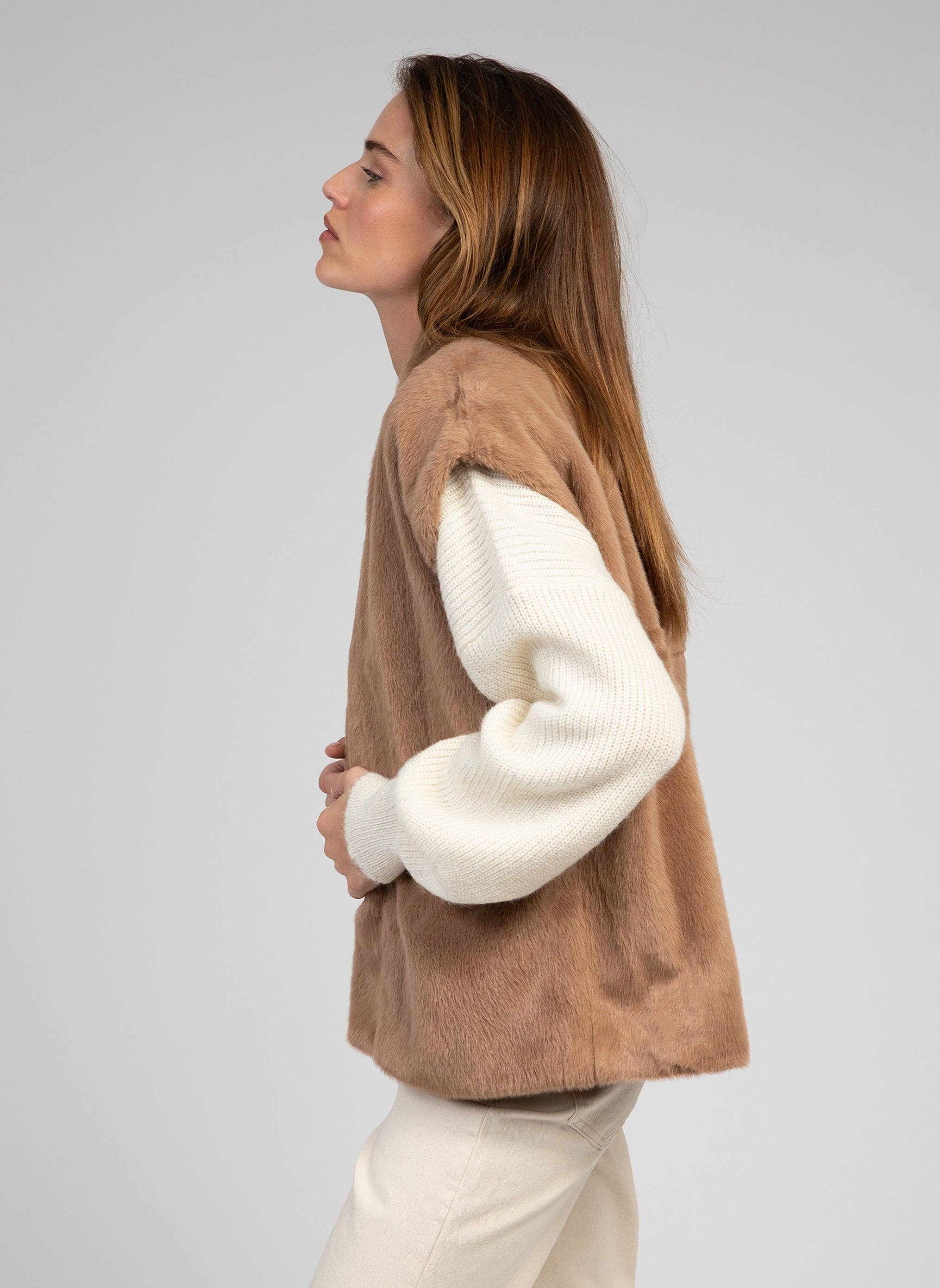 HEKATE JACKE taupe