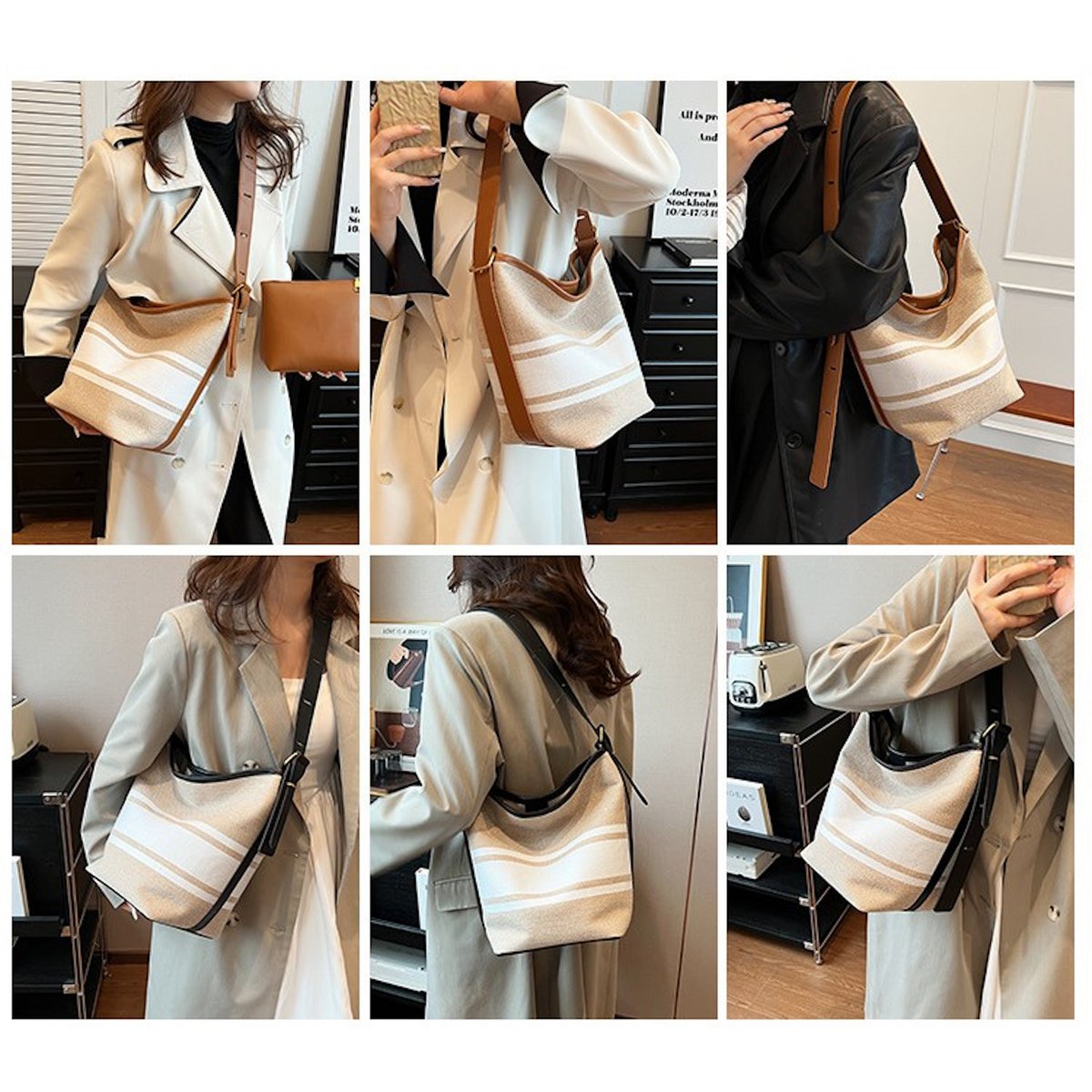 Schulter Tasche Canvas AnBeck