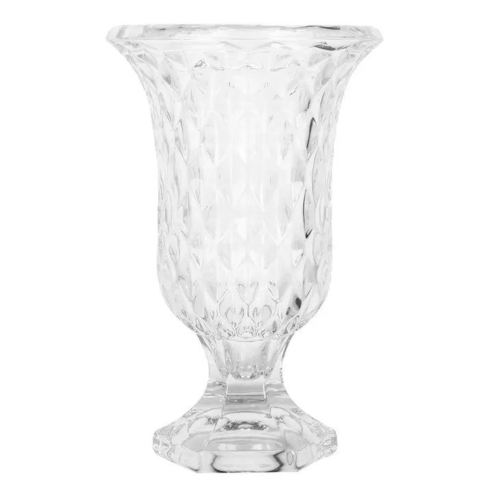 Vase Ø 15x23 cm Transparentes Glas