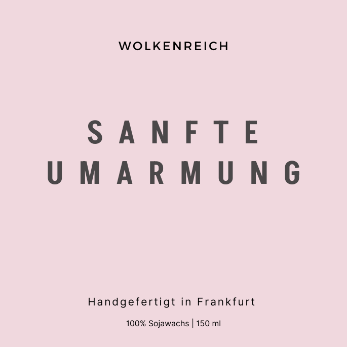 Honig & Milch | Sanfte Umarmung | Duftkerze, Sojawachs
