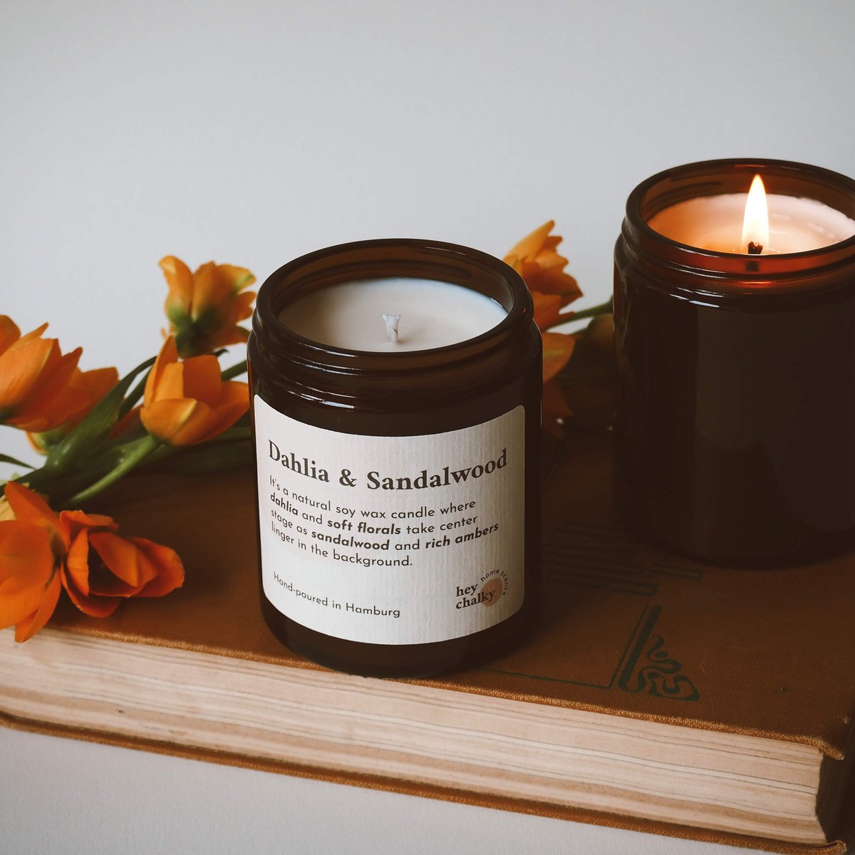 Duftkerze Dahlia & Sandalwood
