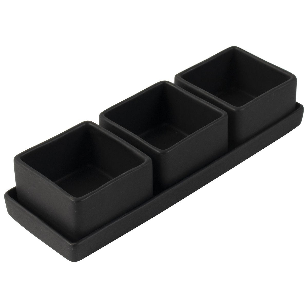 Tablett Dipschalen / Schalen aus Keramik - Dip