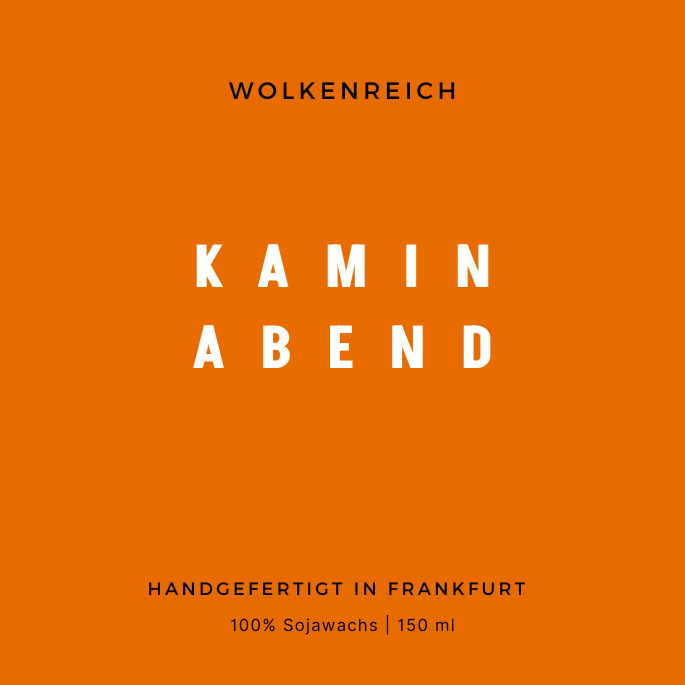 Kaminabend | Duftkerze, Sojawachs